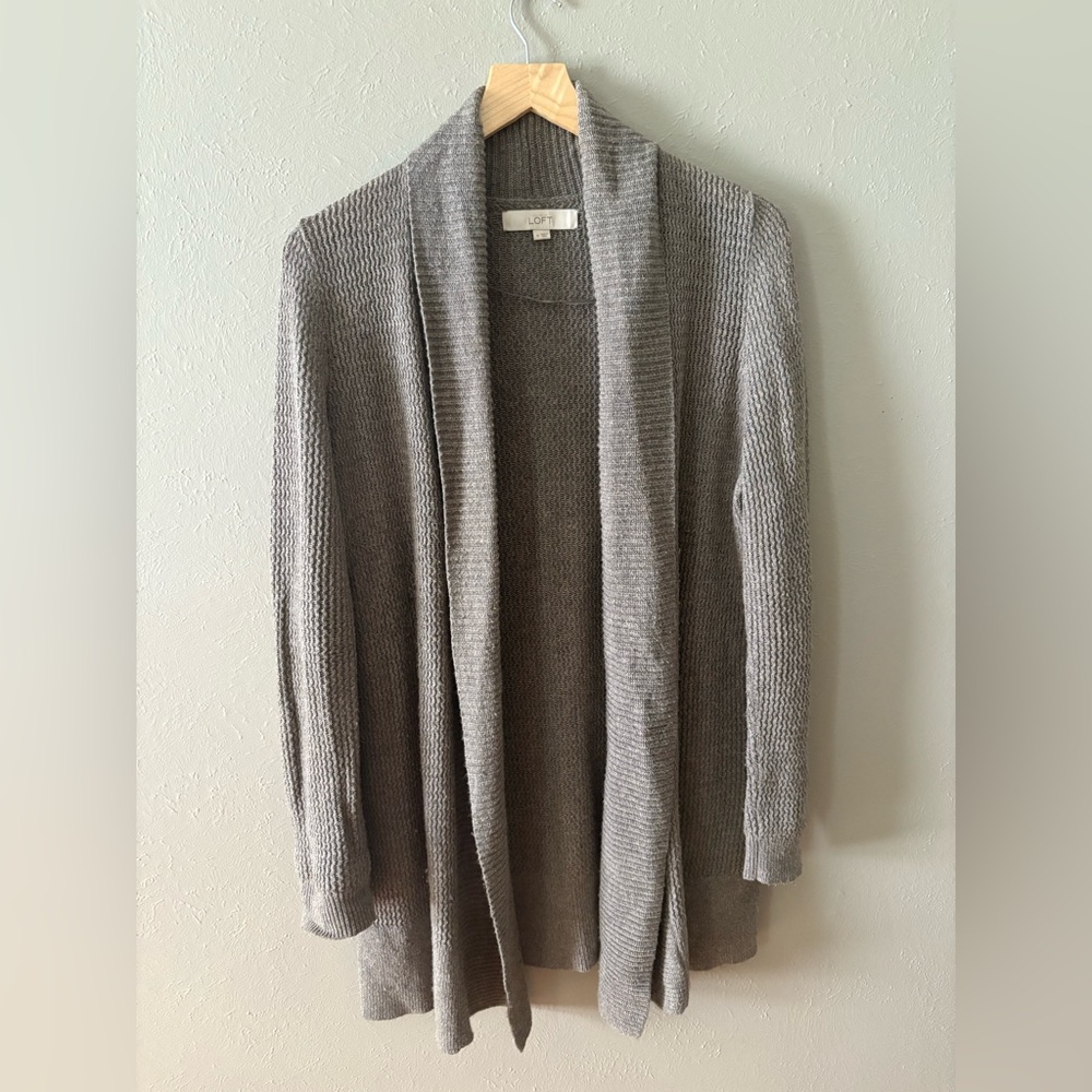 LOFT knit cardigan